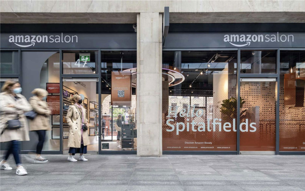 Amazon Salon Spitalfields London Exterior
