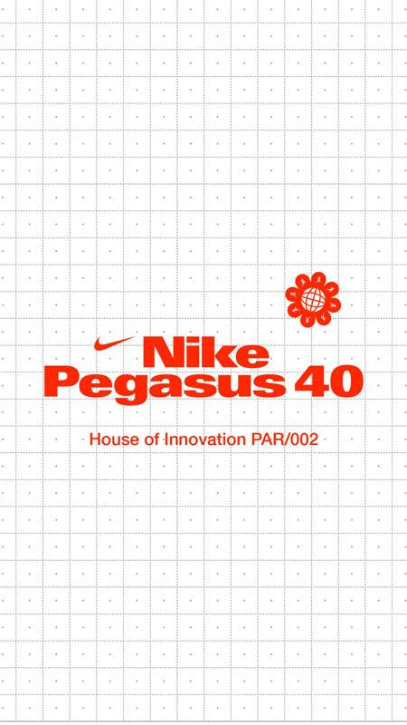 Nike Pegasus Logo project cover with text reading - House Of Innovation PAR002